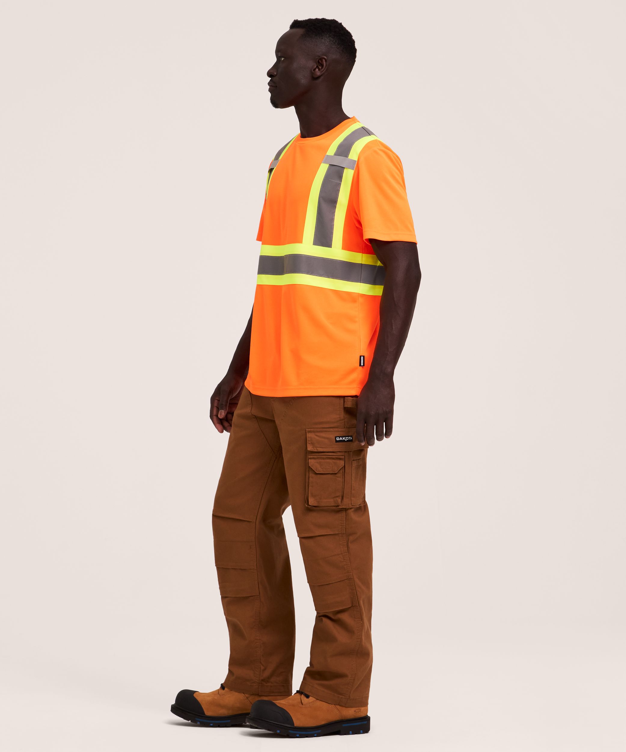 Chemise de sécurité haute visibilité de catégorie&nbsp;2 pour hommes, Aggressor