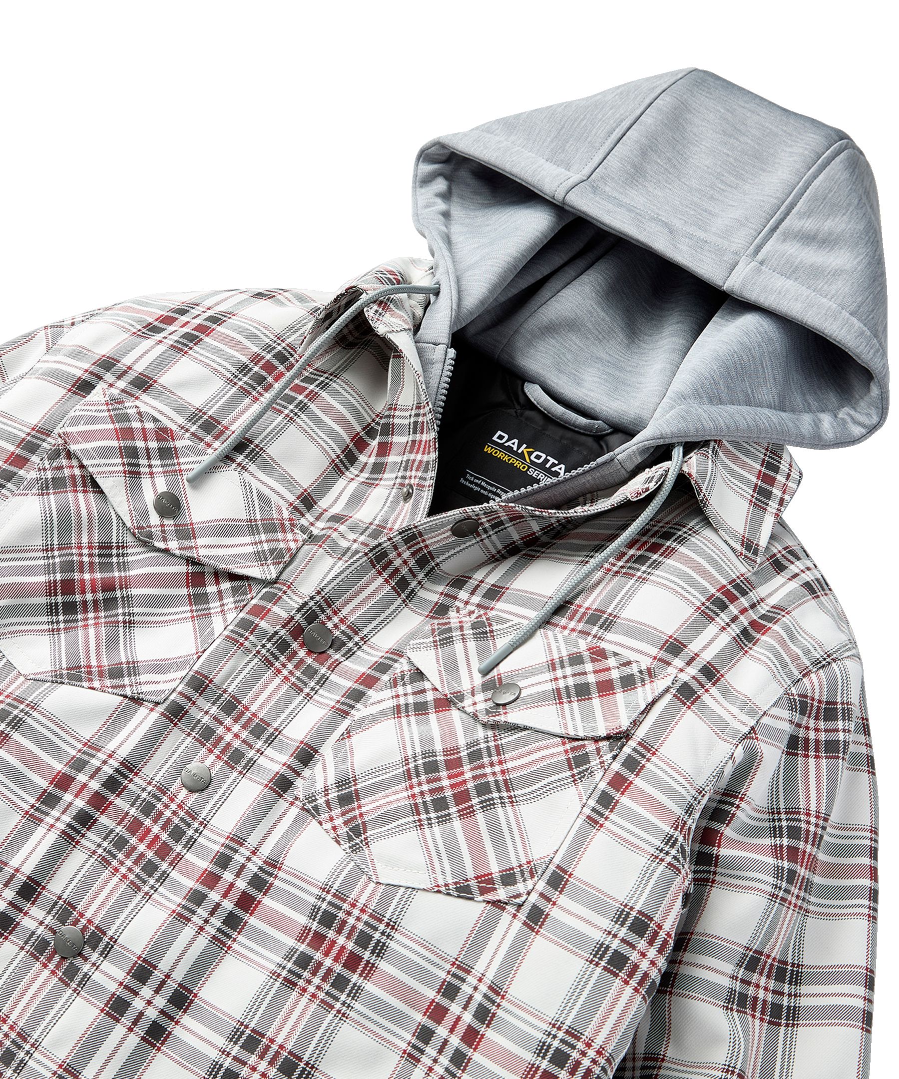 Dakota WorkPro Series Tick and Mosquito Repellant Quilted Flannel Work Shirt