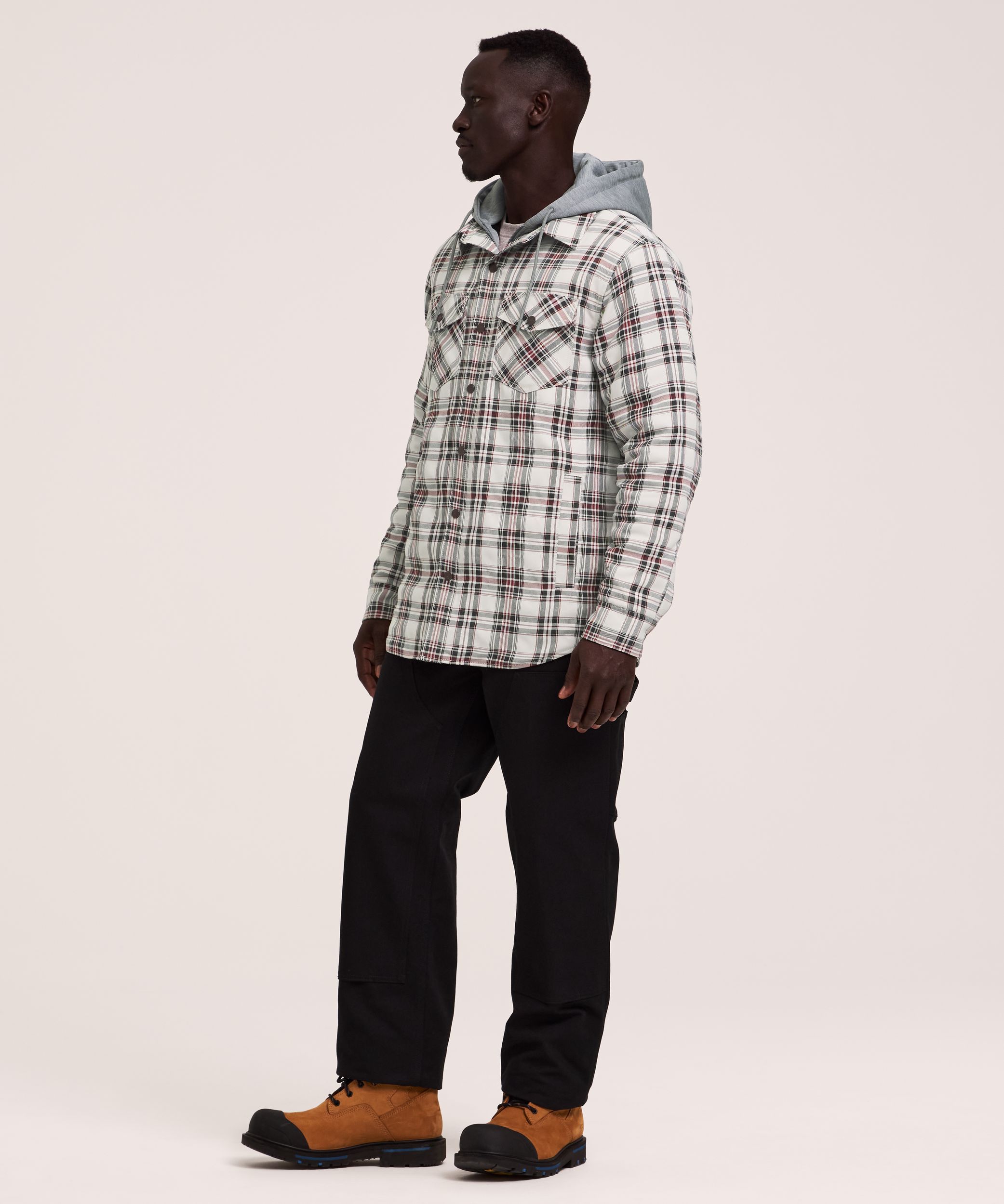 Dakota WorkPro Series Tick and Mosquito Repellant Quilted Flannel Work Shirt