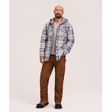 Dakota WorkPro Series Tick and Mosquito Repellant Quilted Flannel Work Shirt Front_Angled_Left