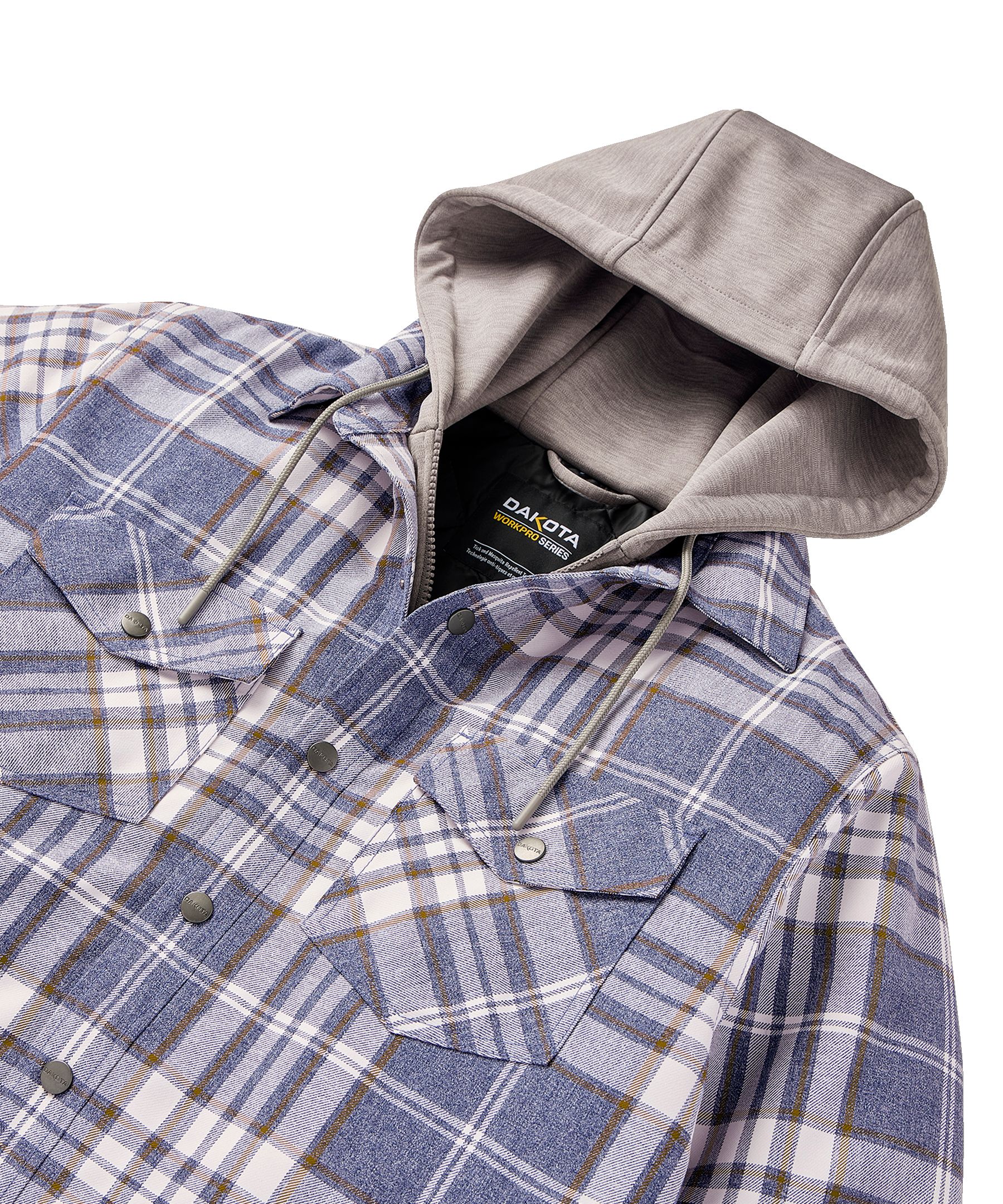 Dakota WorkPro Series Tick and Mosquito Repellant Quilted Flannel Work Shirt