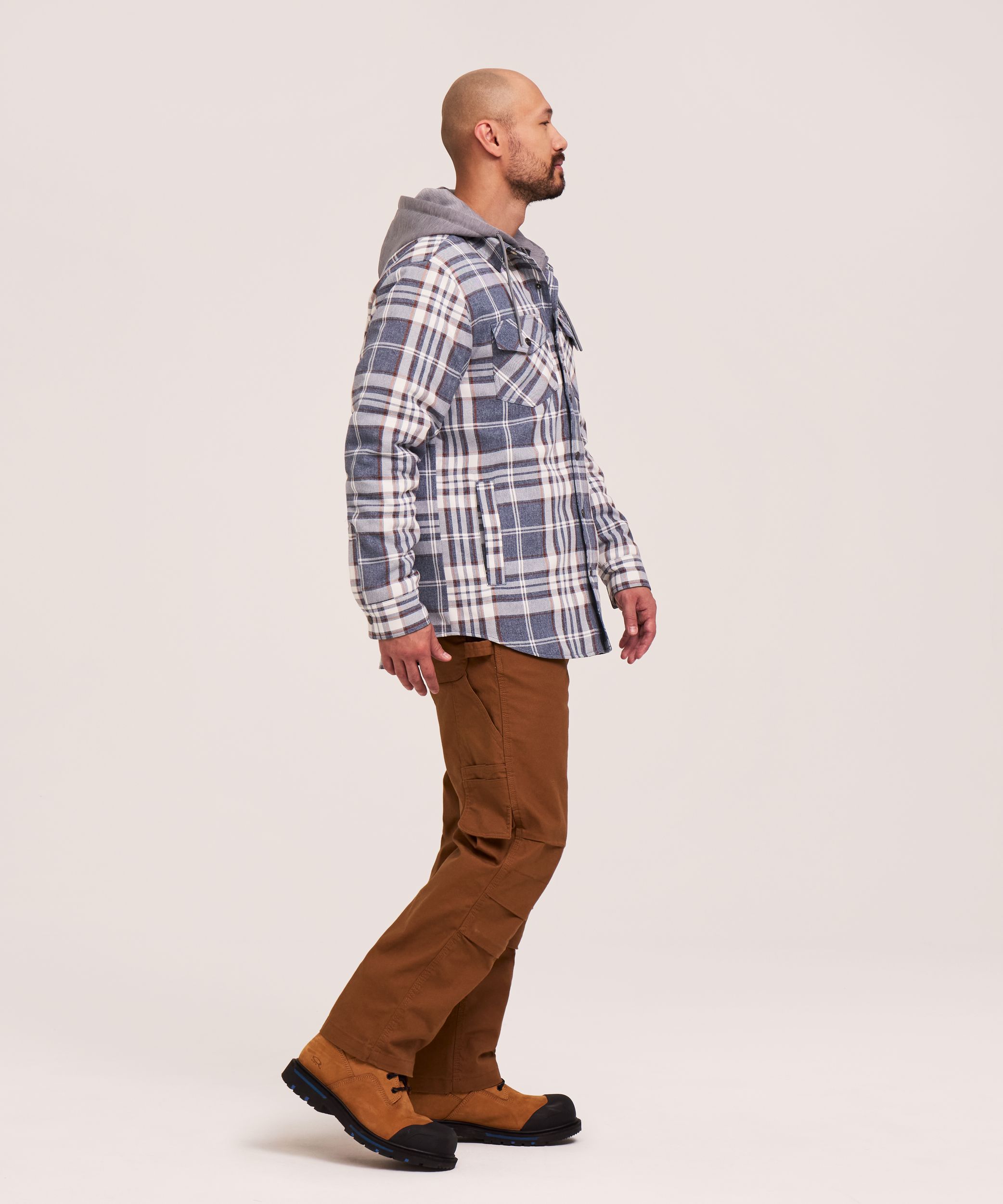 Dakota WorkPro Series Tick and Mosquito Repellant Quilted Flannel Work Shirt