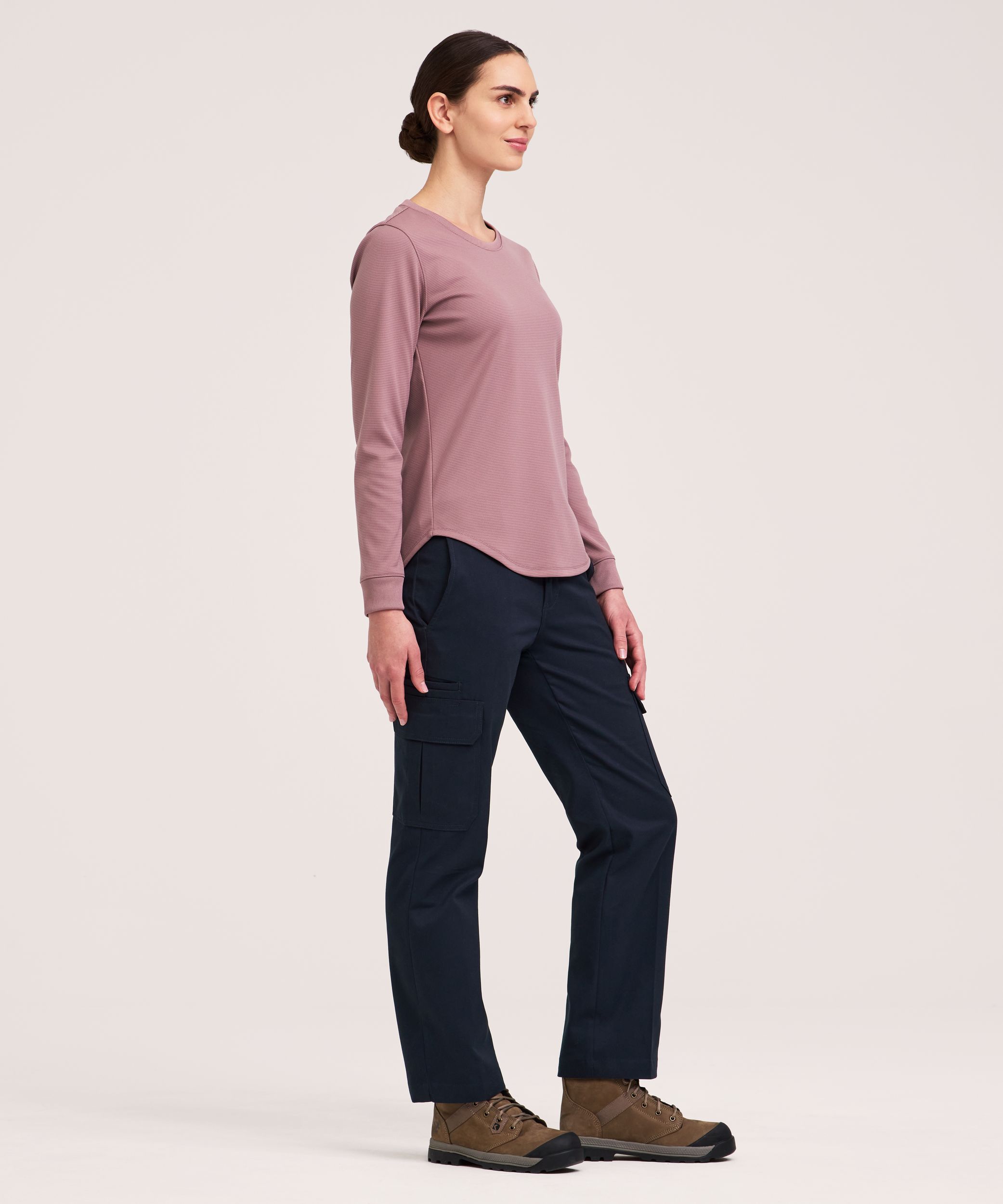 Dakota WorkPro Series Women's Tick and Mosquito Repellent Long Sleeve Work T-Shirt