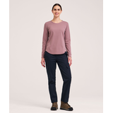 T-shirt de travail à manches longues avec protection contre les tiques et les moustiques pour femmes, série WorkPro, Dakota Front_Flat