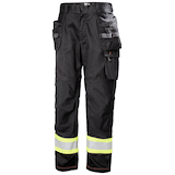 Helly Hansen Workwear Men's Alta Hi-Vis Construction Pants Front_Angled_Left