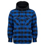 Veste en flanelle à capuche chauffante pour hommes, Mobile Warming by Fieldsheer Front_Flat