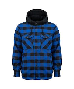 Veste en flanelle à capuche chauffante pour hommes, Mobile Warming by Fieldsheer