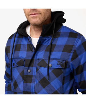 Mobile Warming by Fieldsheer Men's Heated Hooded Flannel Jacket