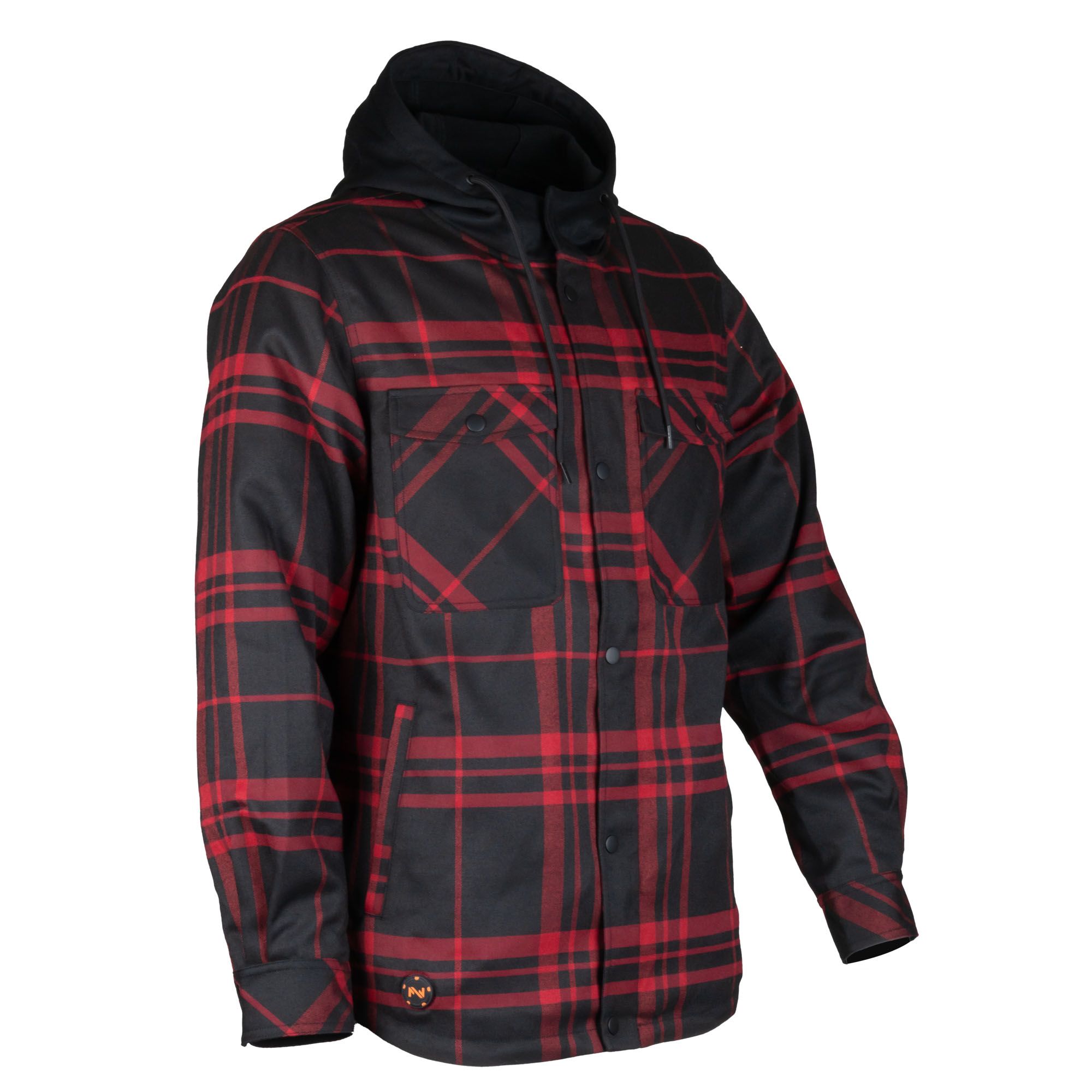 Veste en flanelle à capuche chauffante pour hommes, Mobile Warming by Fieldsheer