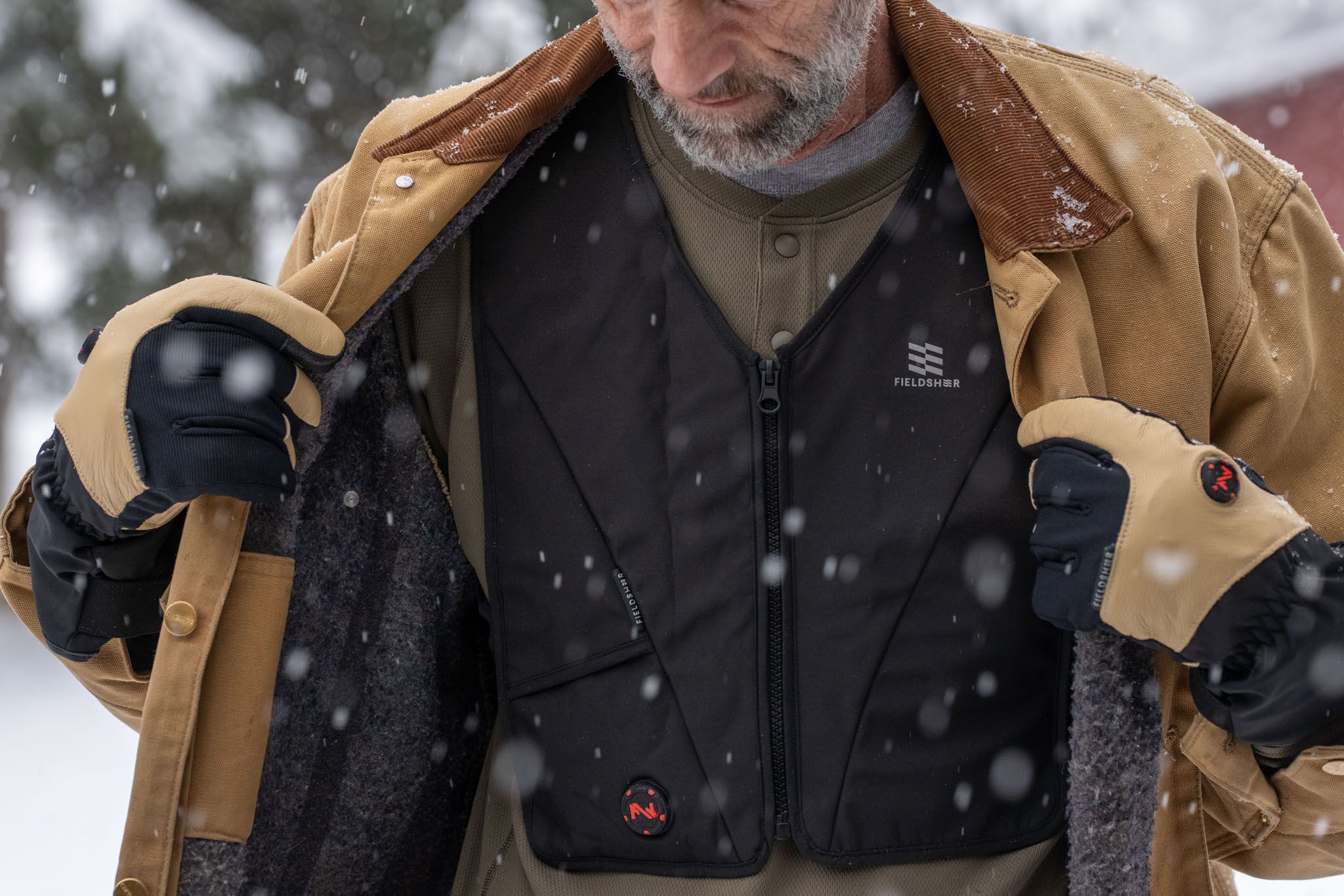 Veste chauffante unisexe, Smart Thawdaddy, Mobile Warming by Fieldsheer