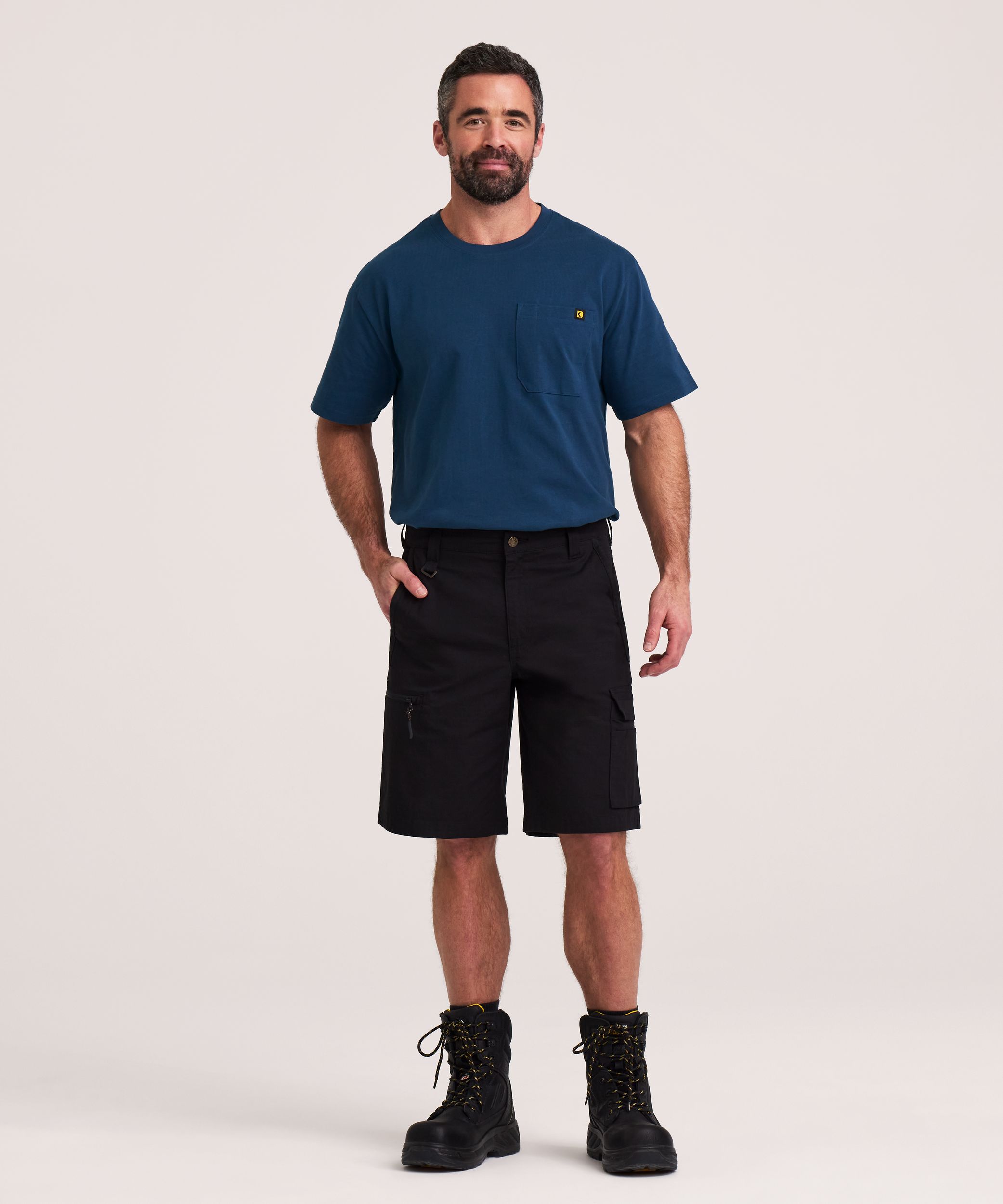 Short de travail cargo extensible pour hommes, série Workpro, Dakota