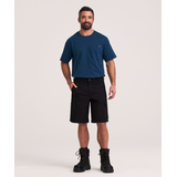 Short de travail cargo extensible pour hommes, série Workpro, Dakota Front_Flat