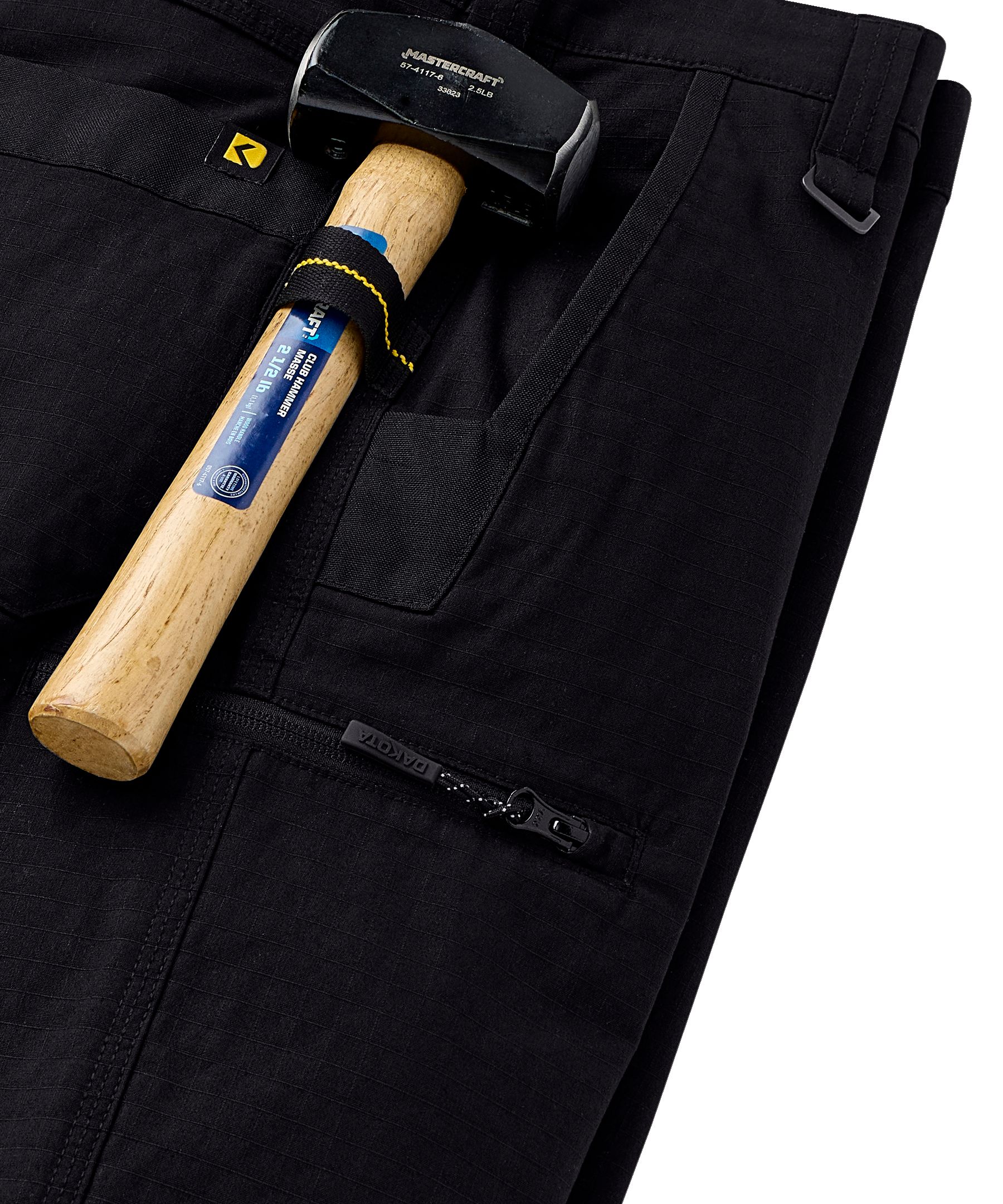 Short de travail cargo extensible pour hommes, série Workpro, Dakota