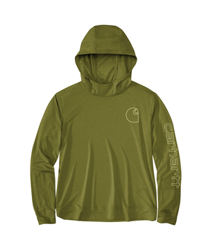 Carhartt Women's Force Sun Defender Long Sleeve Hooded Shirt