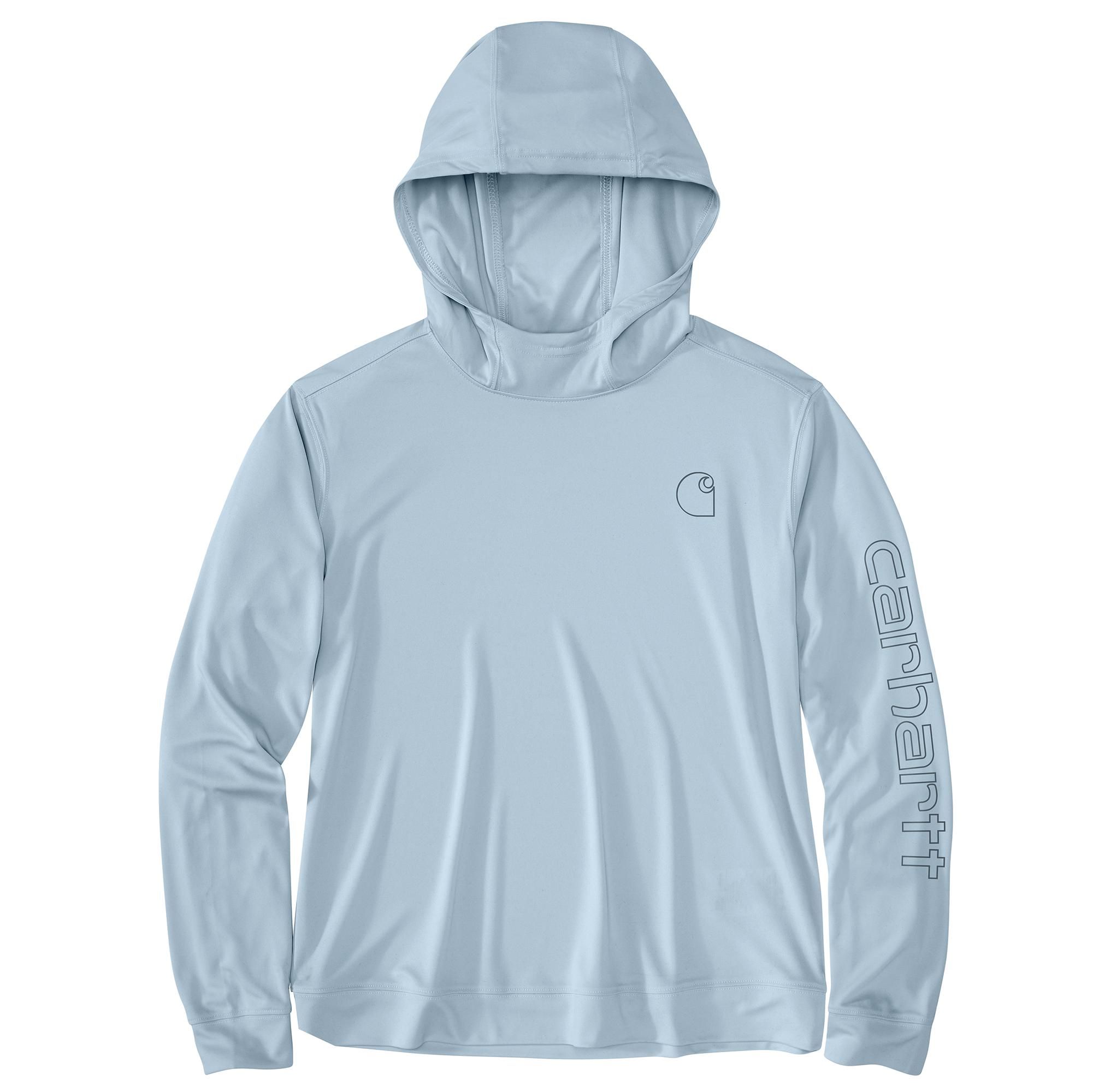 Carhartt Women's Force Sun Defender Long Sleeve Hooded Shirt