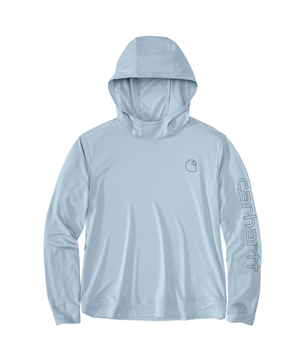 T-shirt à capuche à technologies Force et Sun Defender avec manches longues pour femmes, Carhartt
