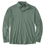 Carhartt Men's Force Sun Defender 1/2 Zip Shirt Front_Flat
