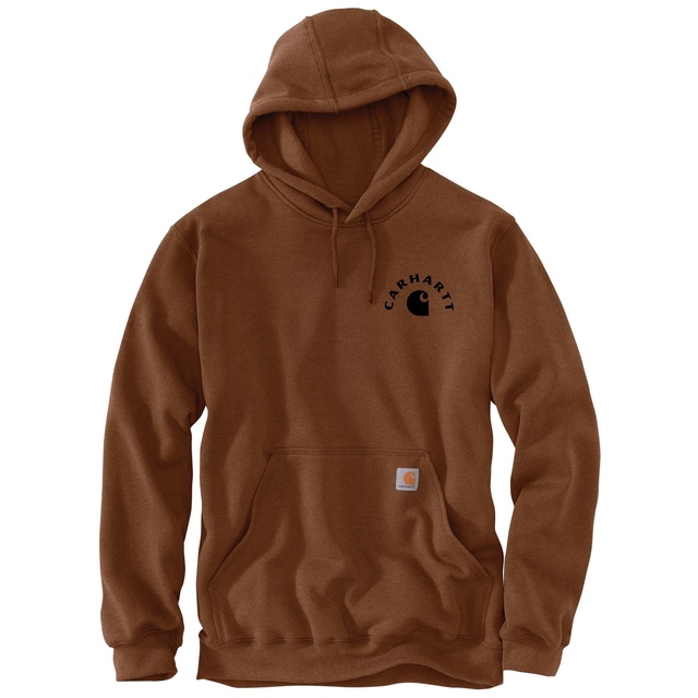 Carhartt Men's Logo Sleeve Pullover Hoodie