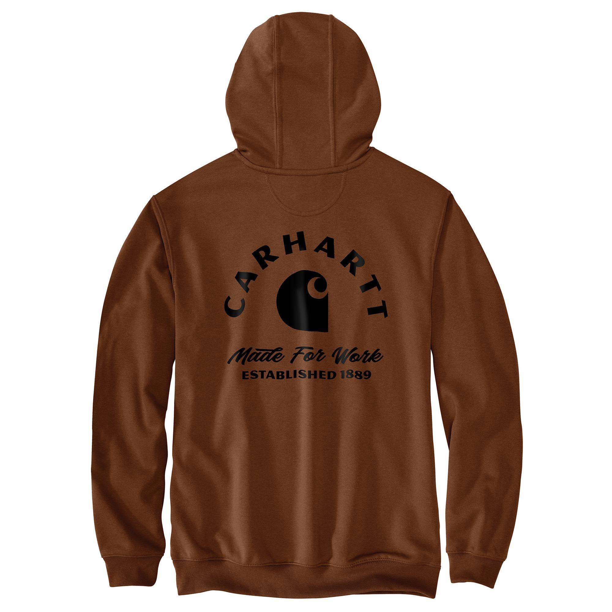 Carhartt Men's Logo Sleeve Pullover Hoodie