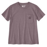 T-shirt léger avec poche pour femmes, Carhartt Front_Flat