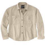 Carhartt Women's Durham Knit Overshirt Front_Flat