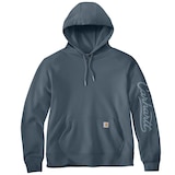 Carhartt Women's Sawyer Script Logo Hoodie Front_Flat