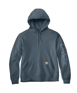 Chandail à capuche à logo en caractères d'écriture pour femmes, Sawyer, Carhartt