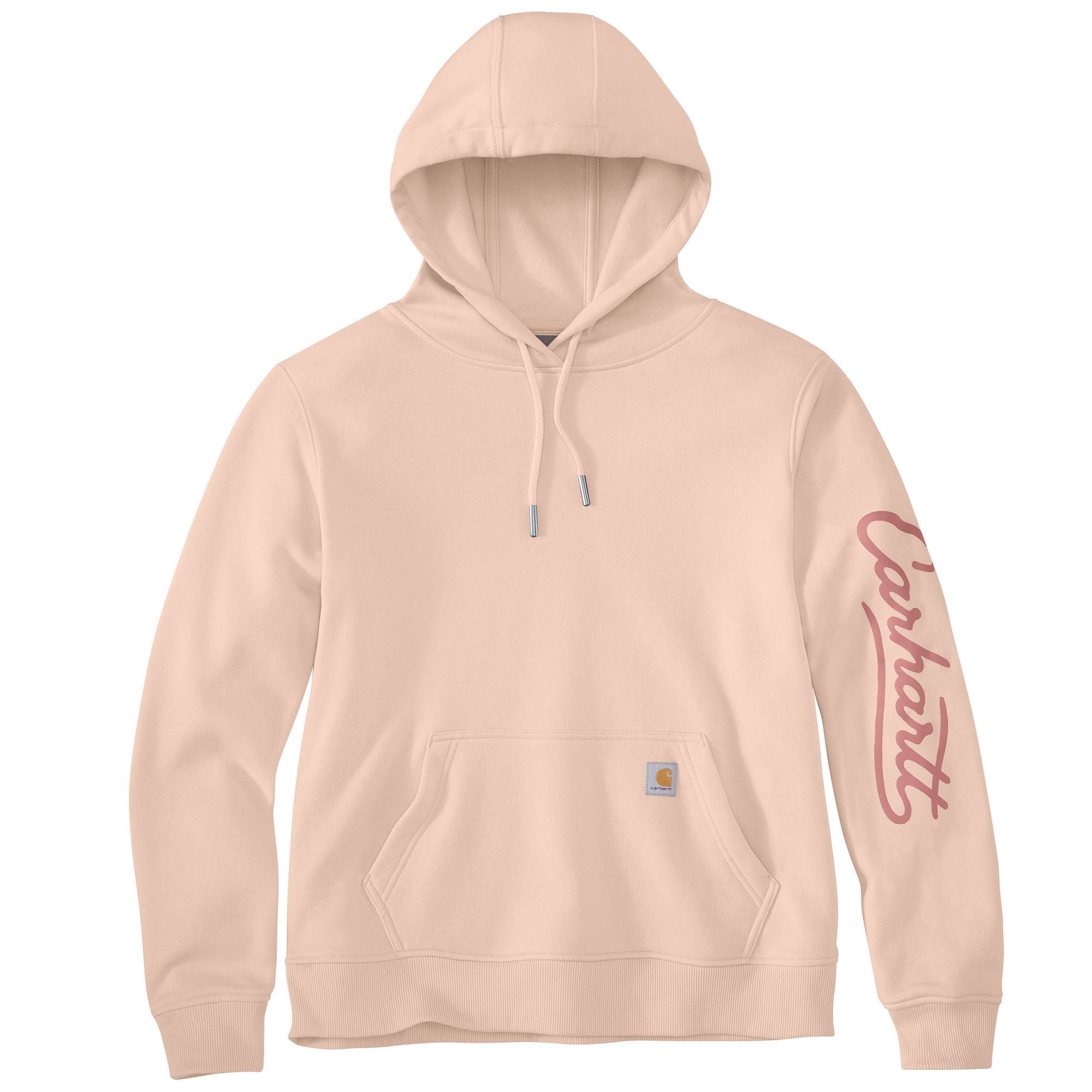 Carhartt Women's Sawyer Script Cotton-Blend Fleece Hoodie