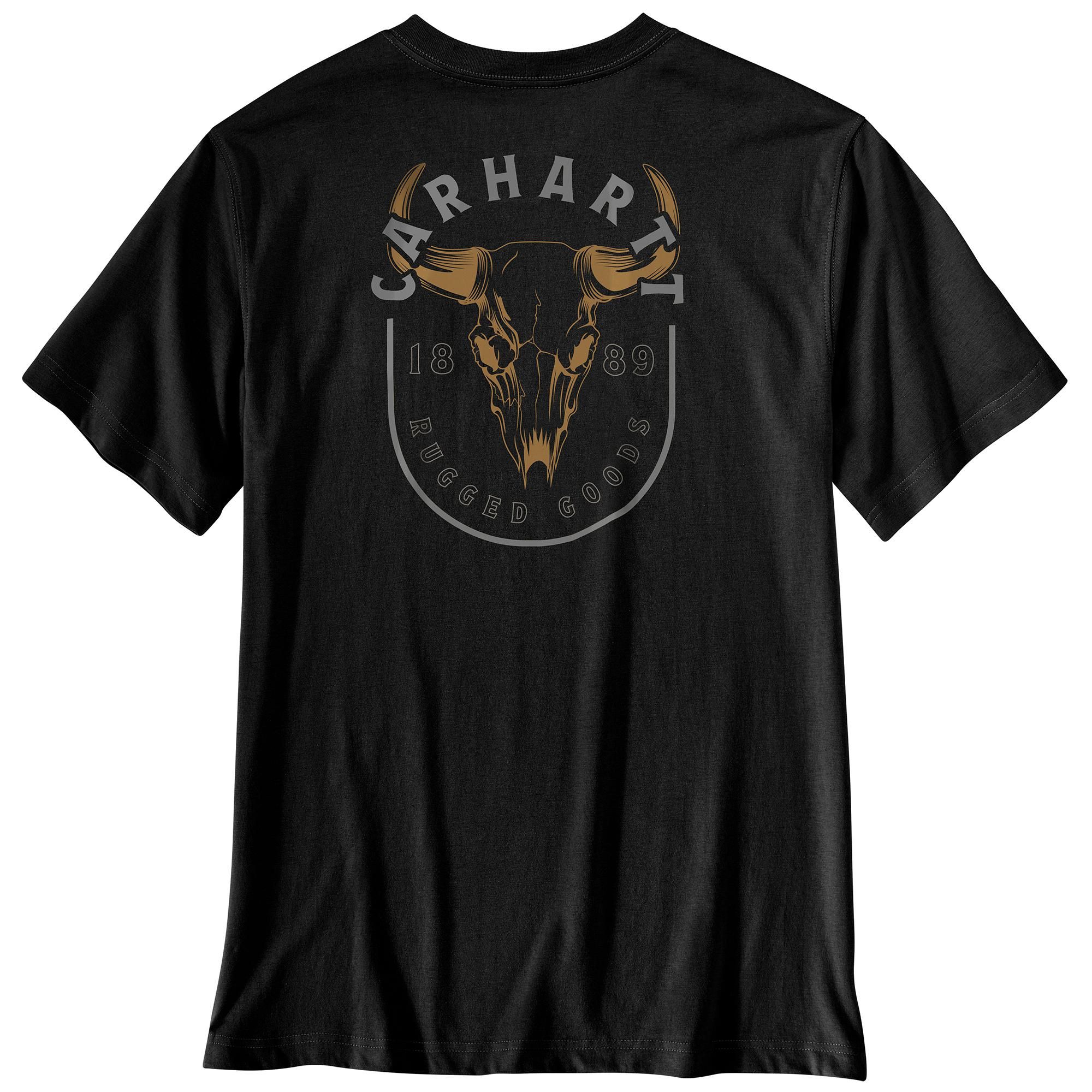 Carhartt Men's Irvine Skull Short Sleeve T-Shirt