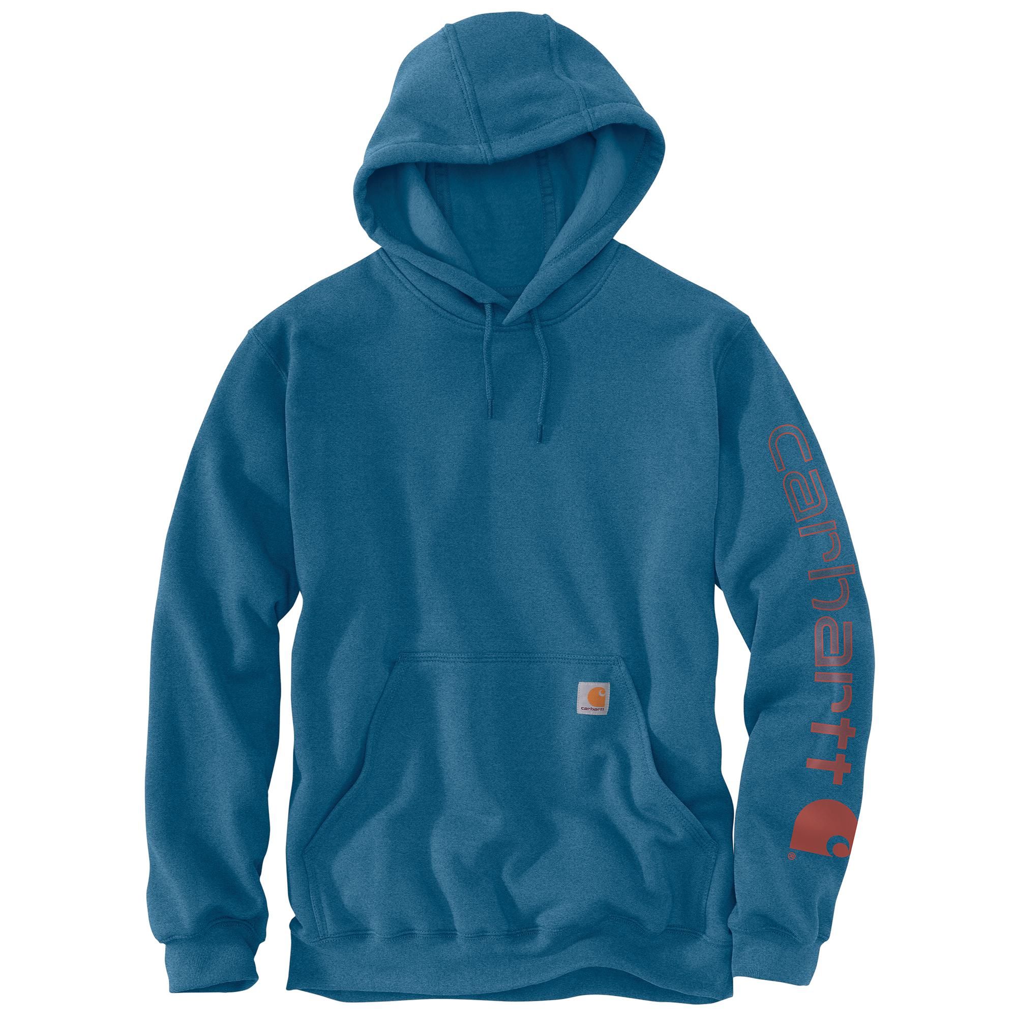 Carhartt Men's Logo Sleeve Pullover Hoodie
