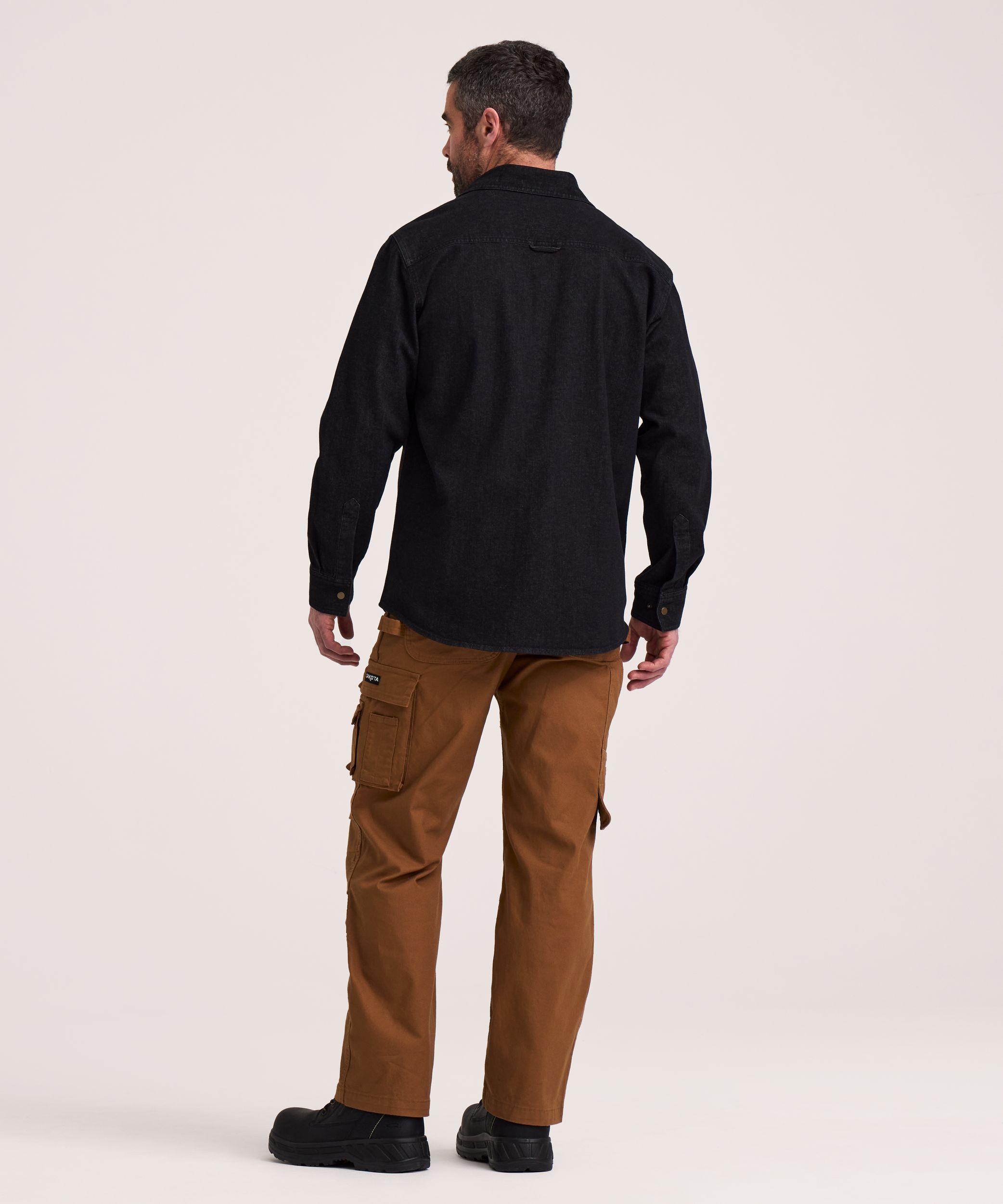 Dakota WorkPro Series Men's Snap Up Denim Shirt