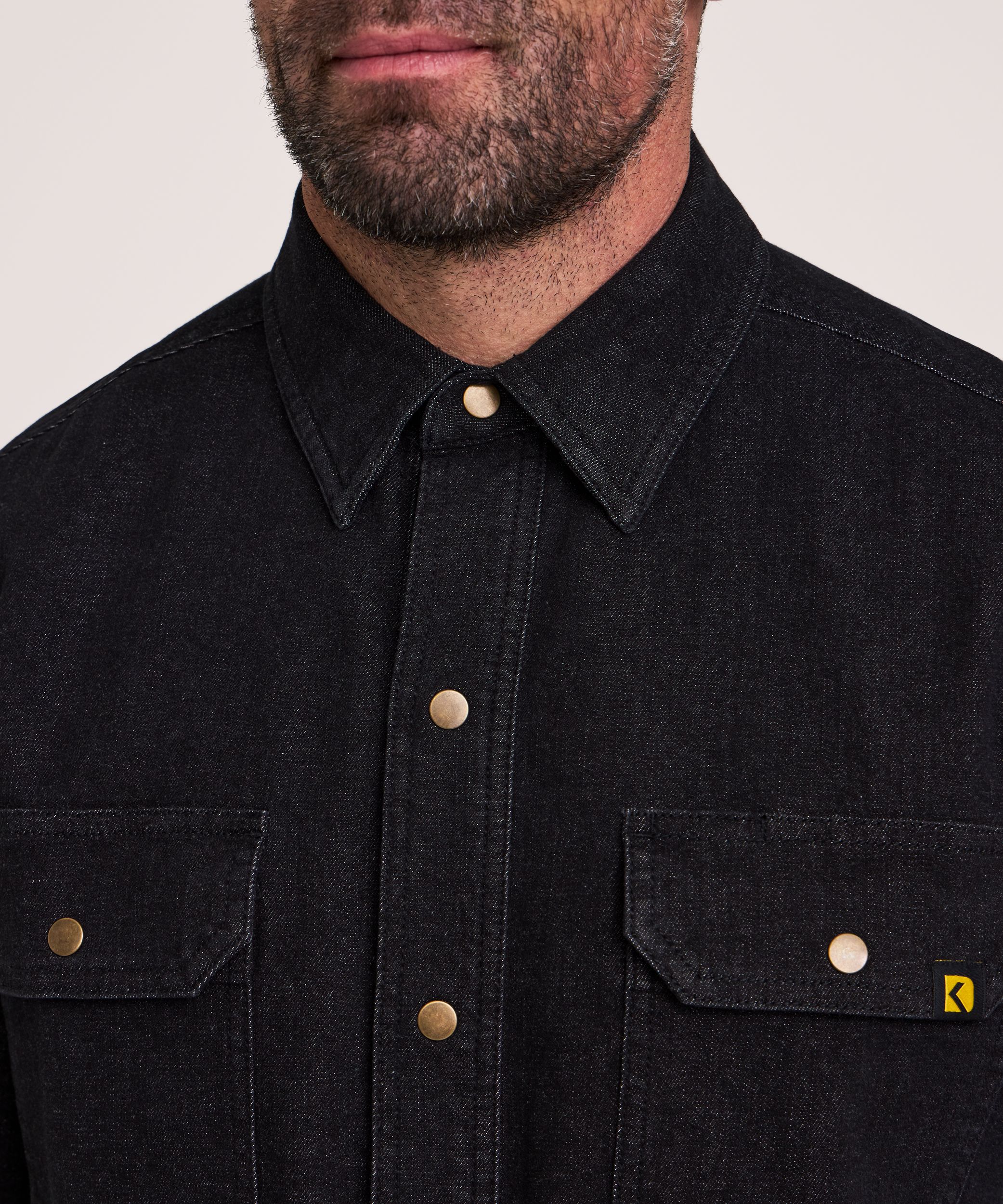 Dakota WorkPro Series Men's Snap Up Denim Shirt