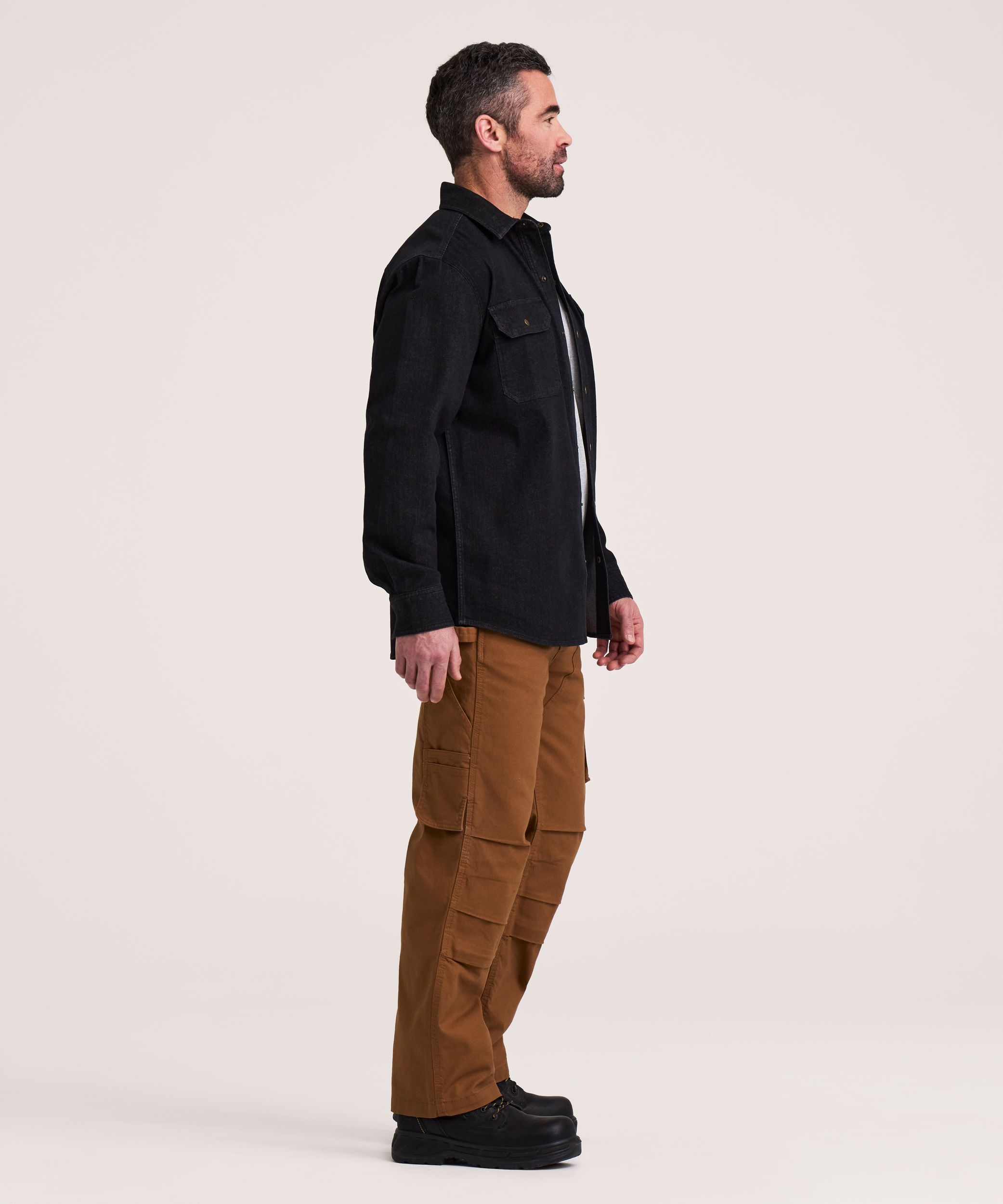 Dakota WorkPro Series Men's Snap Up Denim Shirt