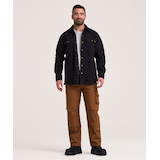 Dakota WorkPro Series Men's Snap Up Denim Shirt Front_Flat