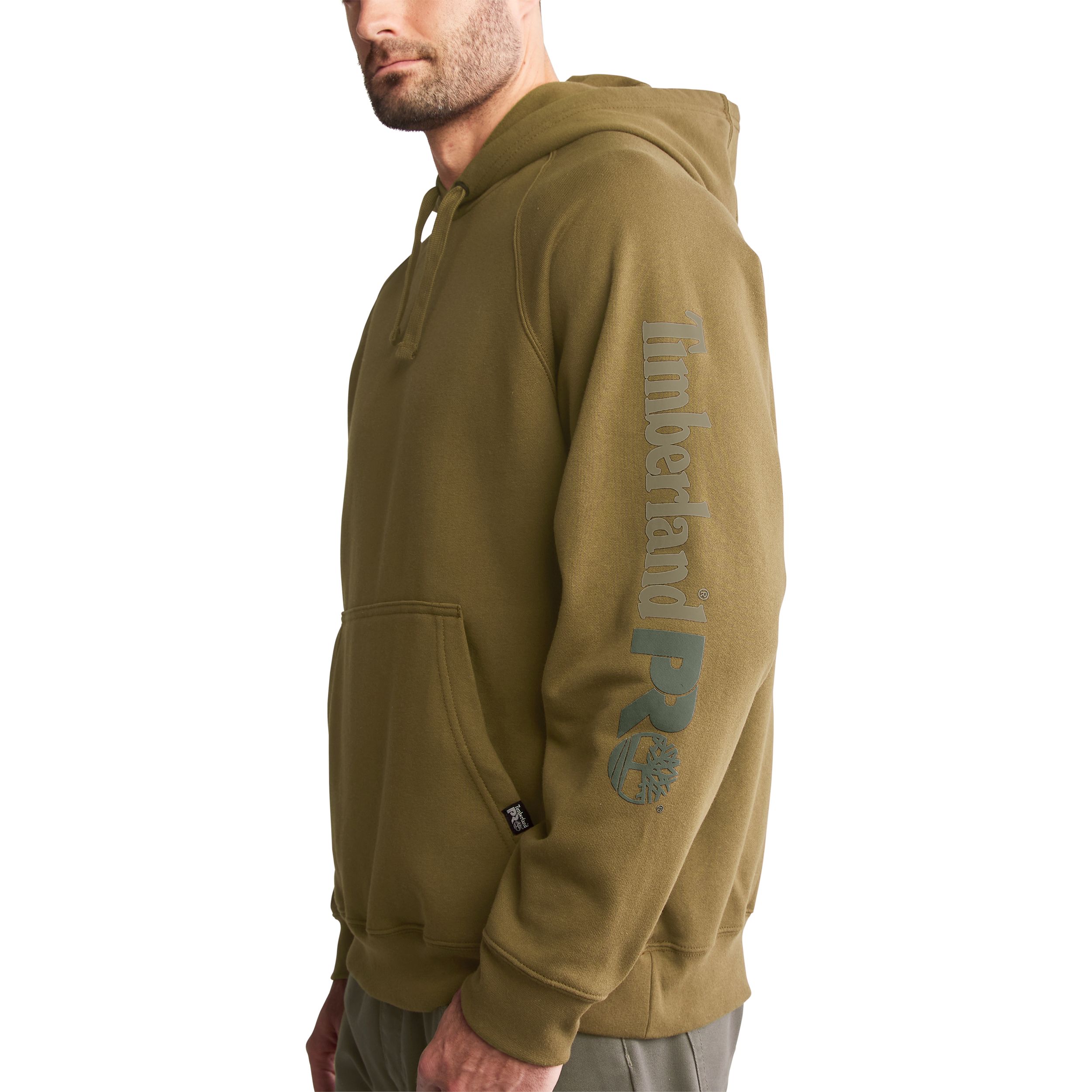 Timberland Pro Men's Hooded Honcho Sleeve Logo Hoodie