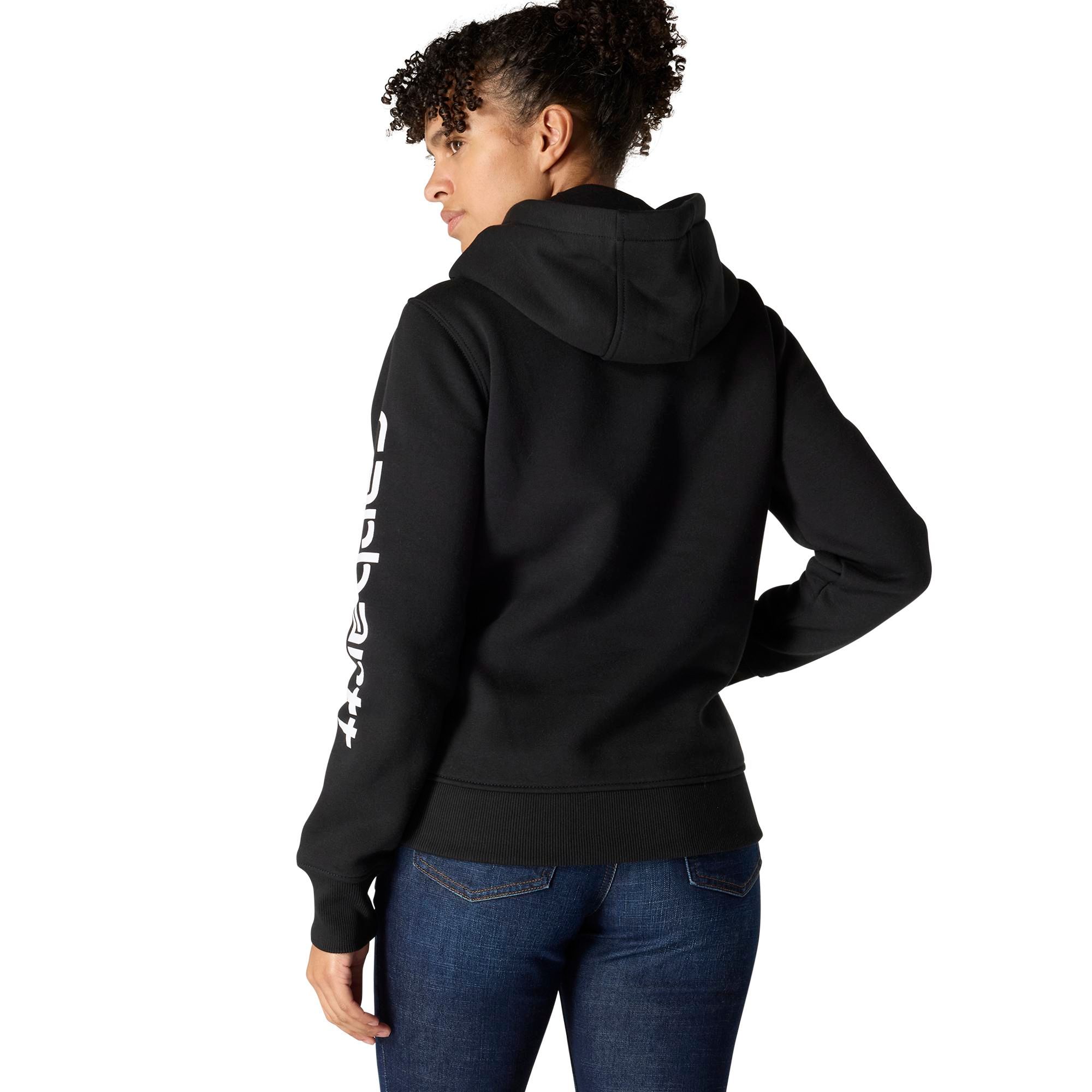 Carhartt Women's Relaxed Fit Logo Graphic Hoodie