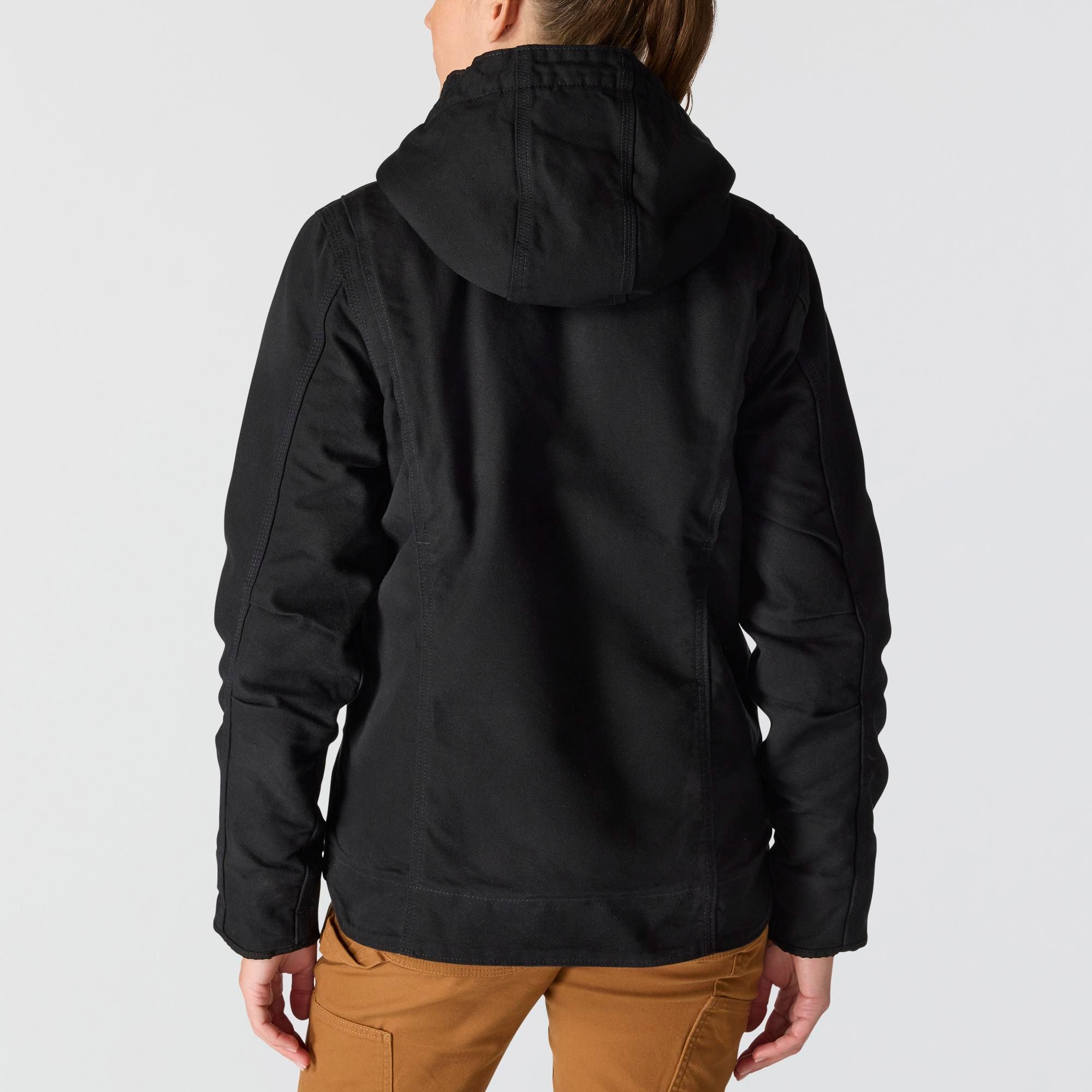 Veste en coutil lavé doublée de sherpa pour femmes, Carhartt
