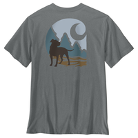 Carhartt Men's Irvine Relaxed Dog T-Shirt Front_Flat