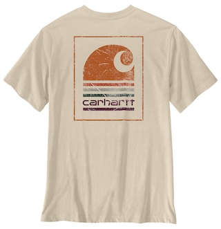 Carhartt Irvine Relaxed T-Shirt rayé à la mode pour homme