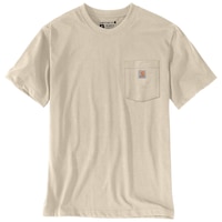 T-shirt décontracté à rayures décolorées pour hommes, Irvine, Carhartt Front_Flat