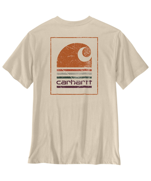Carhartt Men's Irvine Relaxed Faded Stripe T-Shirt