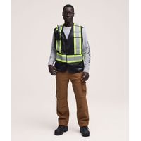 Dakota WorkPro Series Men's Class 1 Hi-Vis Tear-Away Safety Vest Front_Flat