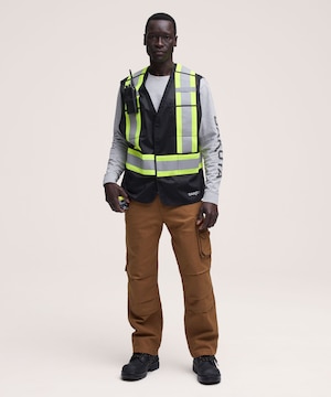 Dakota WorkPro Series Men's Class 1 Hi-Vis Tear-Away Safety Vest