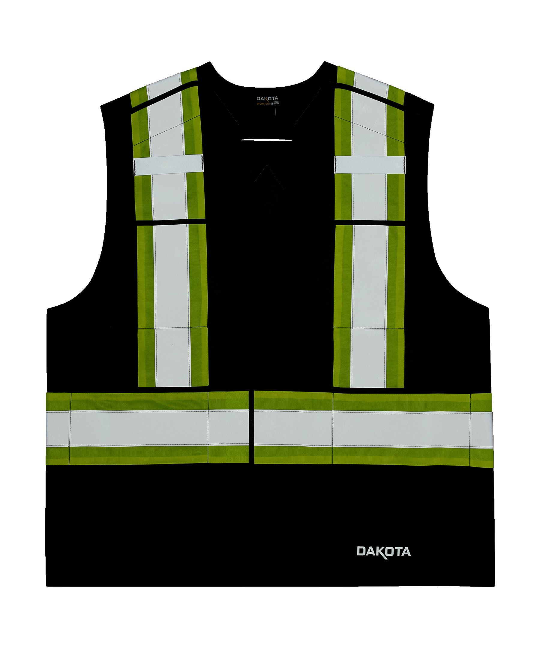 Dakota WorkPro Series Men's Class 1 Hi-Vis Tear-Away Safety Vest