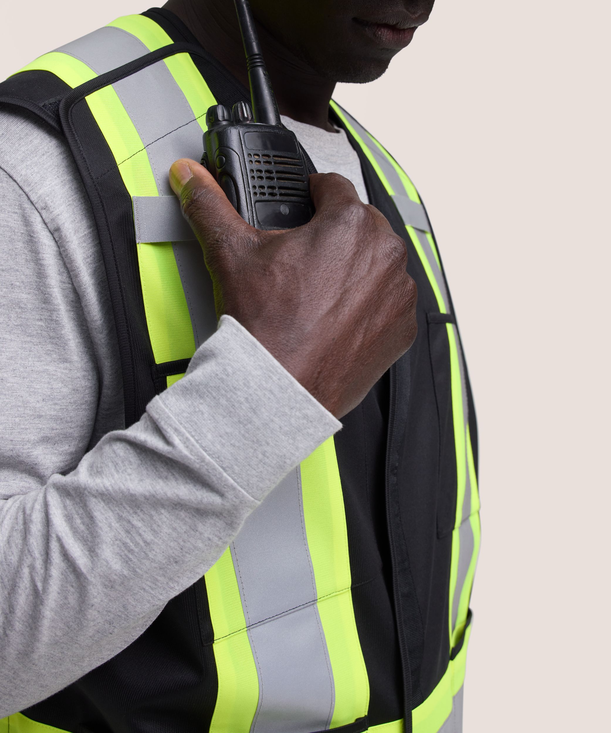 Dakota WorkPro Series Men's Class 1 Hi-Vis Tear-Away Safety Vest