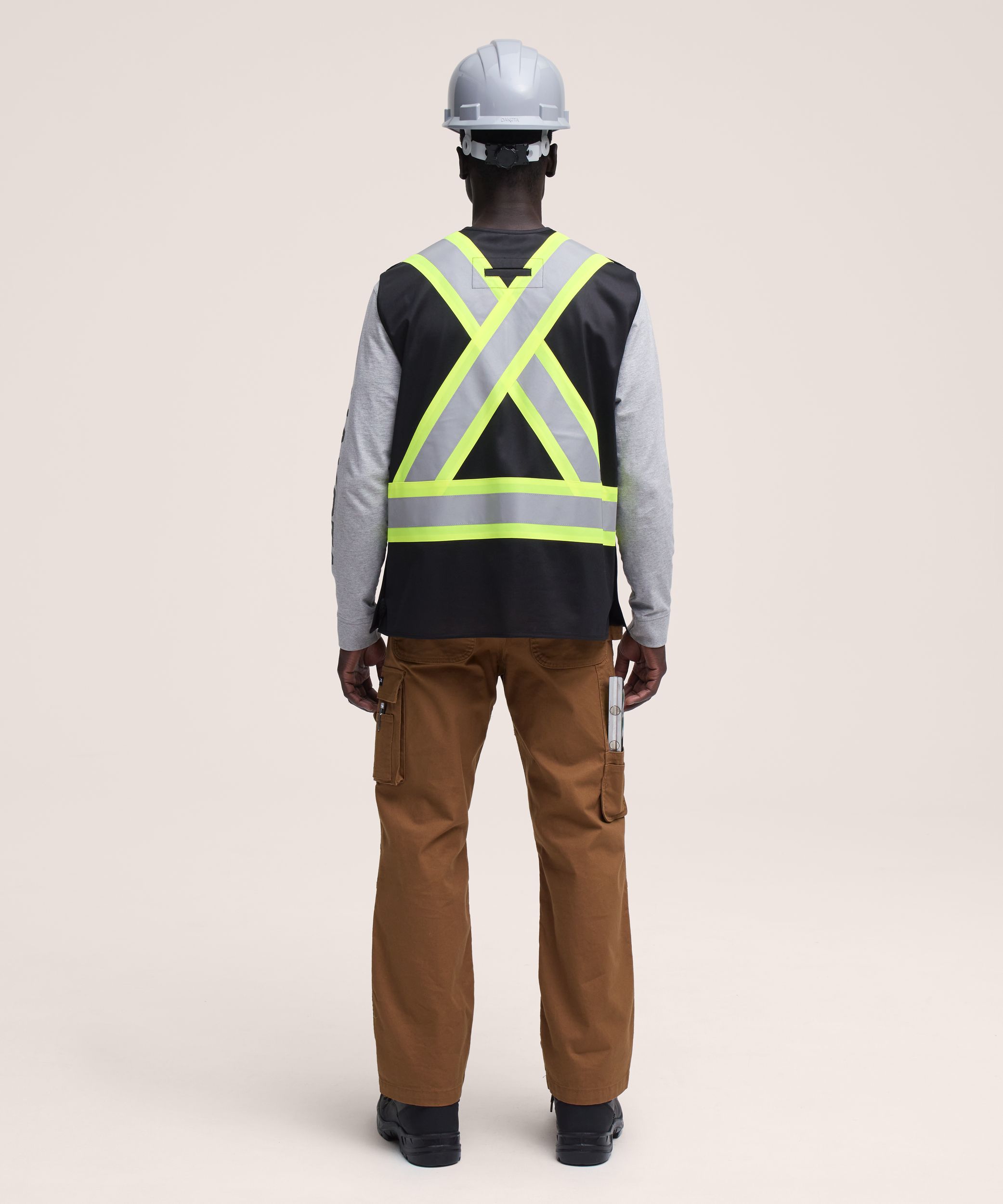 Dakota WorkPro Series Men's Class 1 Hi-Vis Tear-Away Safety Vest