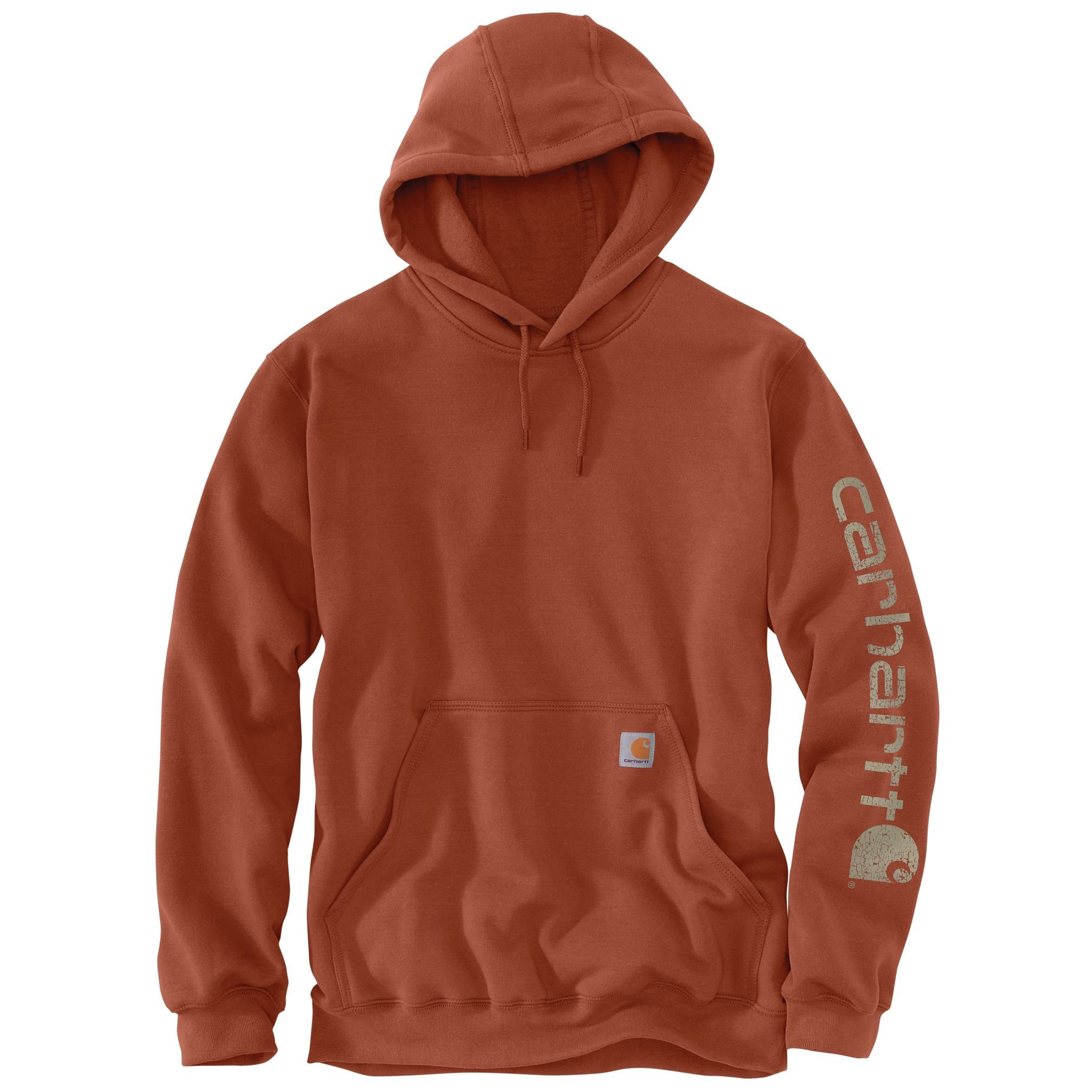 Carhartt Men's Logo Sleeve Pullover Hoodie
