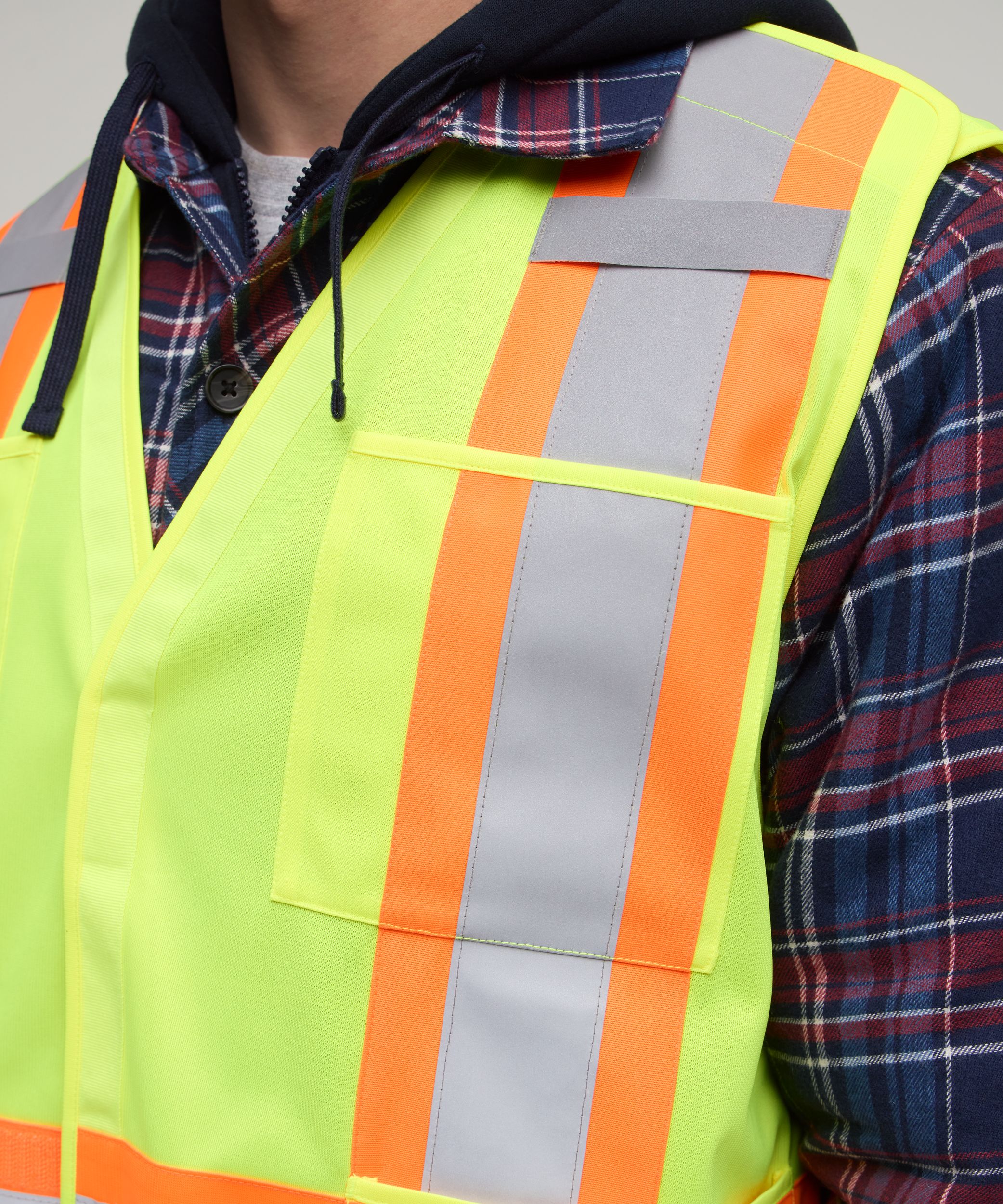 Gilet de sécurité haute visibilité détachable pour hommes, Catégorie&nbsp;2, série Dakota WorkPro