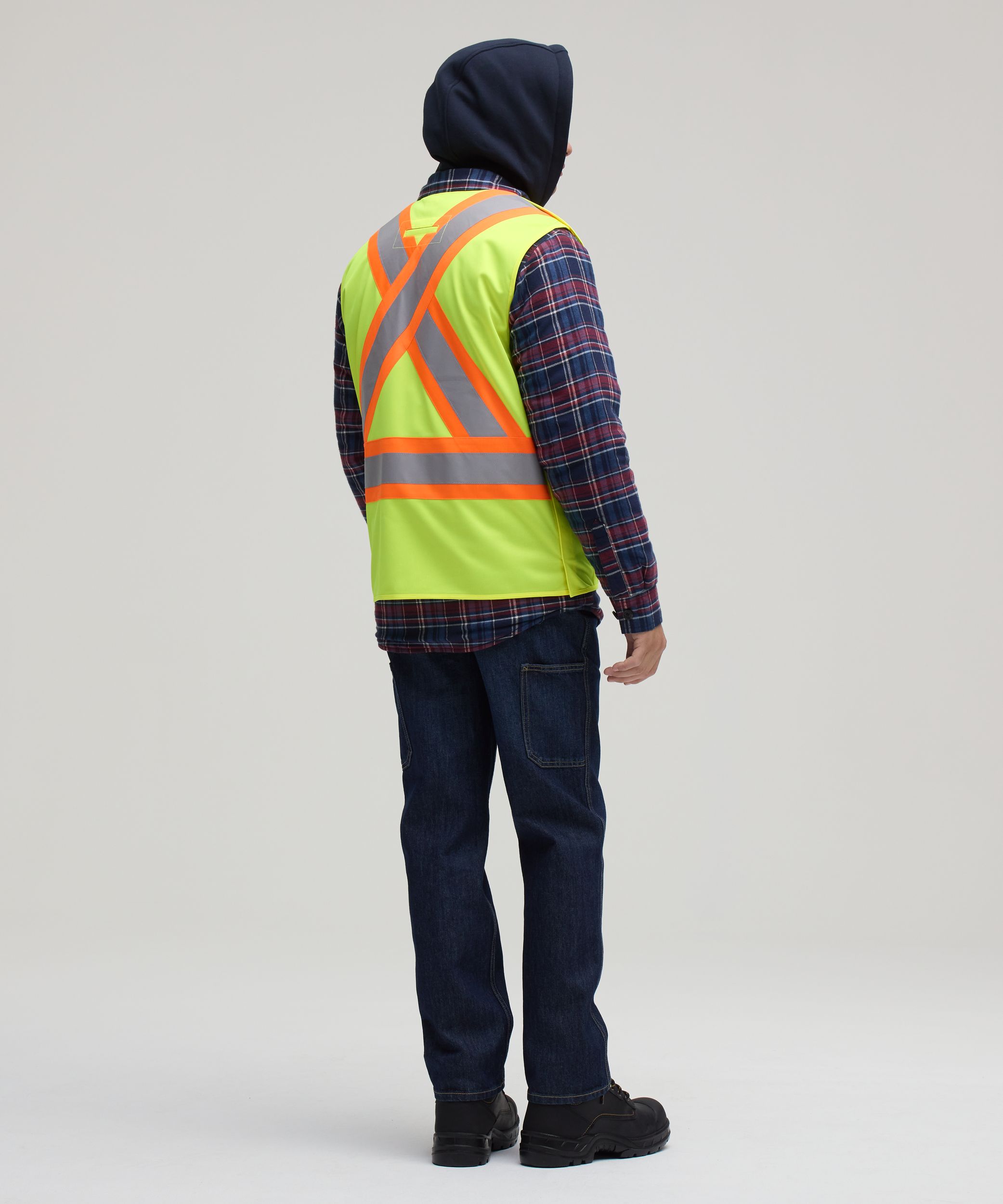 Gilet de sécurité haute visibilité détachable pour hommes, Catégorie&nbsp;2, série Dakota WorkPro