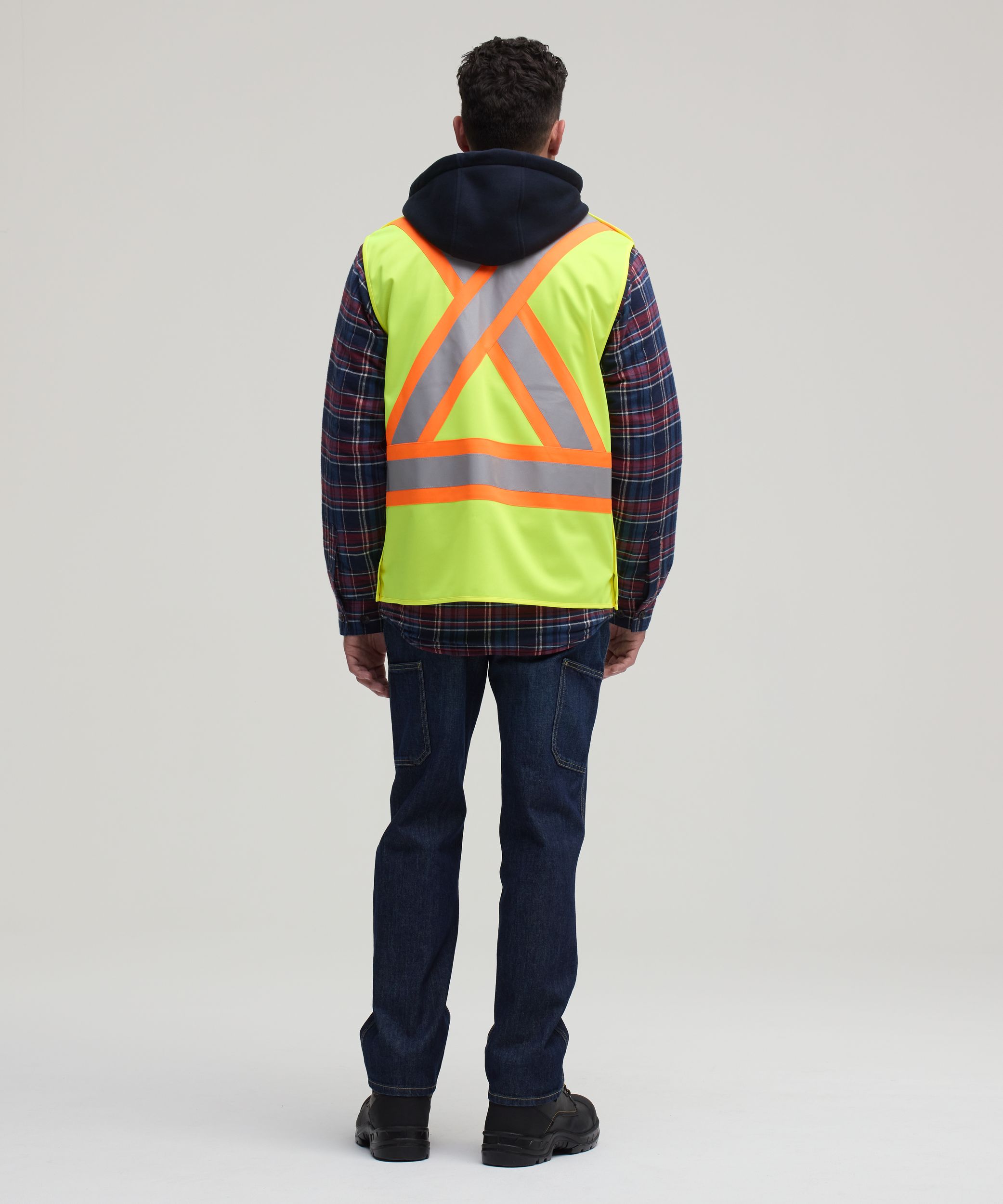 Gilet de sécurité haute visibilité détachable pour hommes, Catégorie&nbsp;2, série Dakota WorkPro